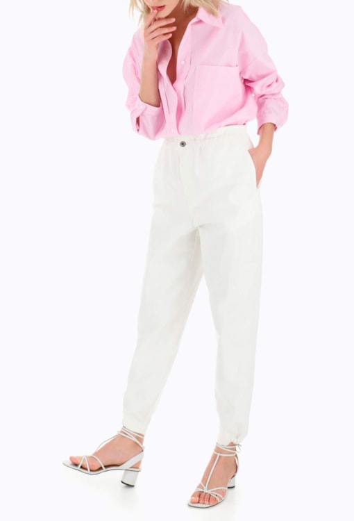 Calças Cintura Paperbag