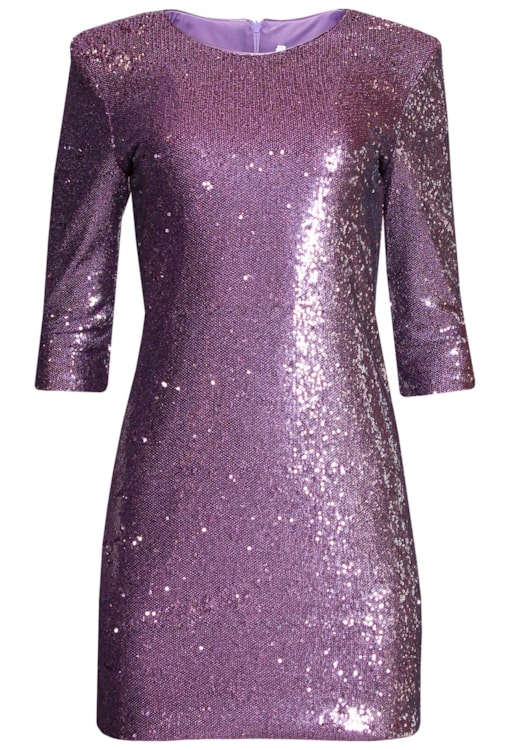 Vestido curto lantejoulas