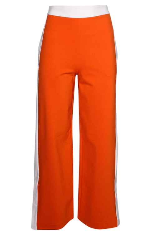 Calças largas duas cores