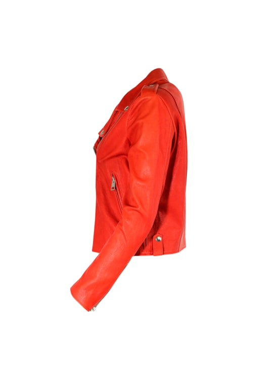 Blusão Biker de Pele