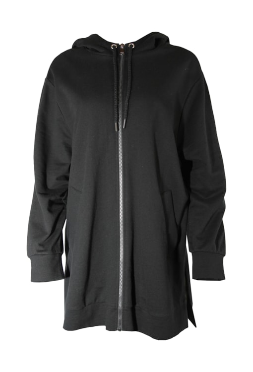 Casaco com capuz oversized