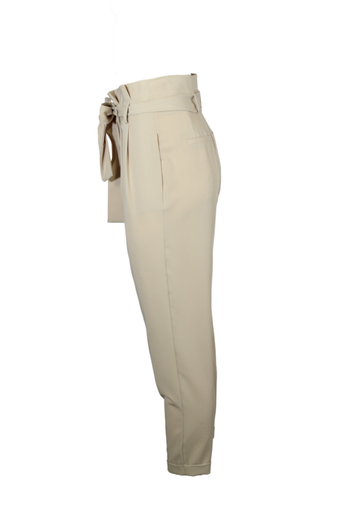 Calças paperbag com cinto