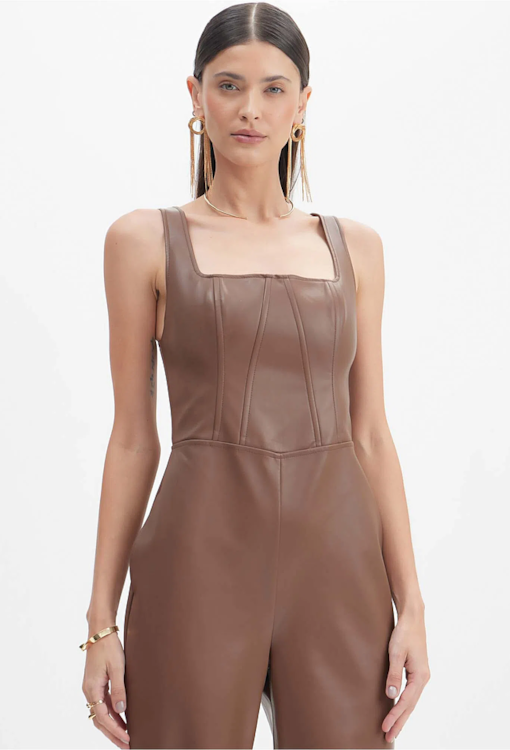 Macacão Efeito Pele